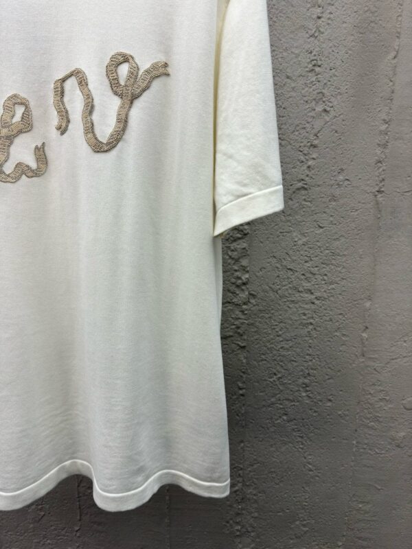 LOUIS VUITTON Ribbon embroidery wool short sleeves - 图片 10