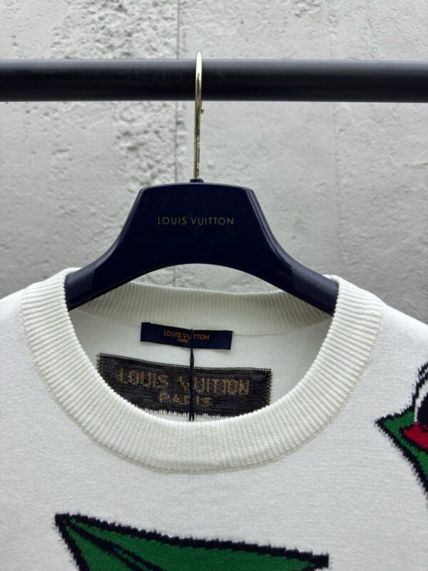 LOUIS VUITTON Wool knitted children's interest paper airplane wool short sleeves - 图片 6
