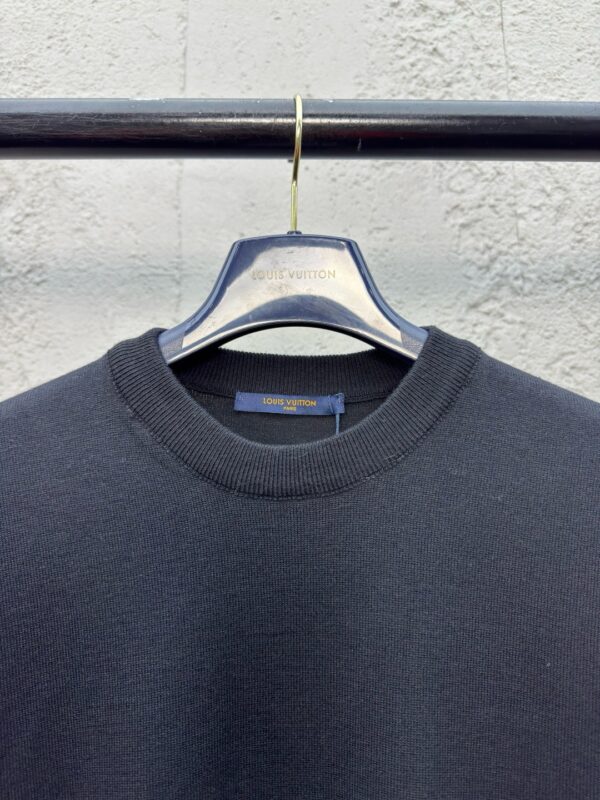 LOUISVUITTON Hot drilling letter knitted short sleeves - 图片 7