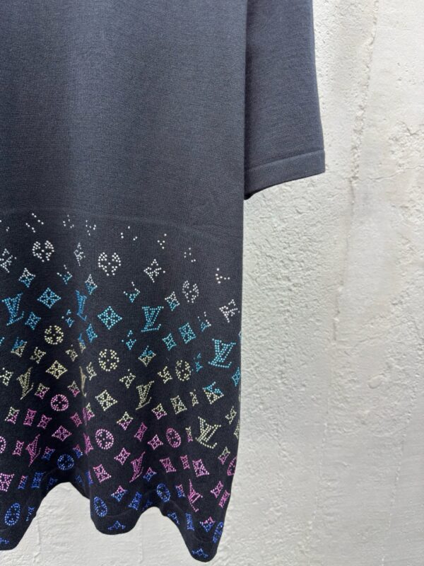 LOUISVUITTON Hot drilling letter knitted short sleeves - 图片 10