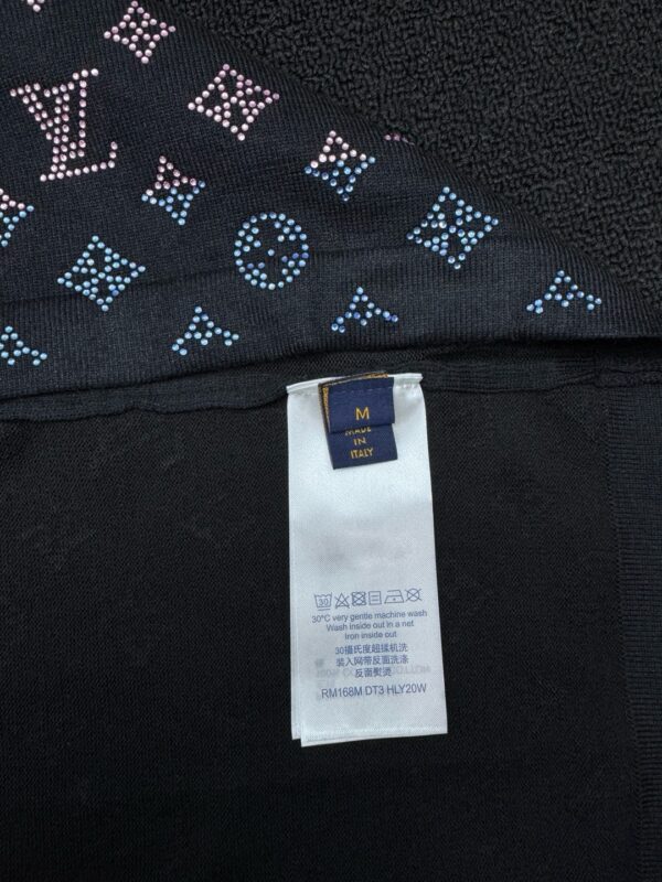 LOUISVUITTON Hot drilling letter knitted short sleeves - 图片 12