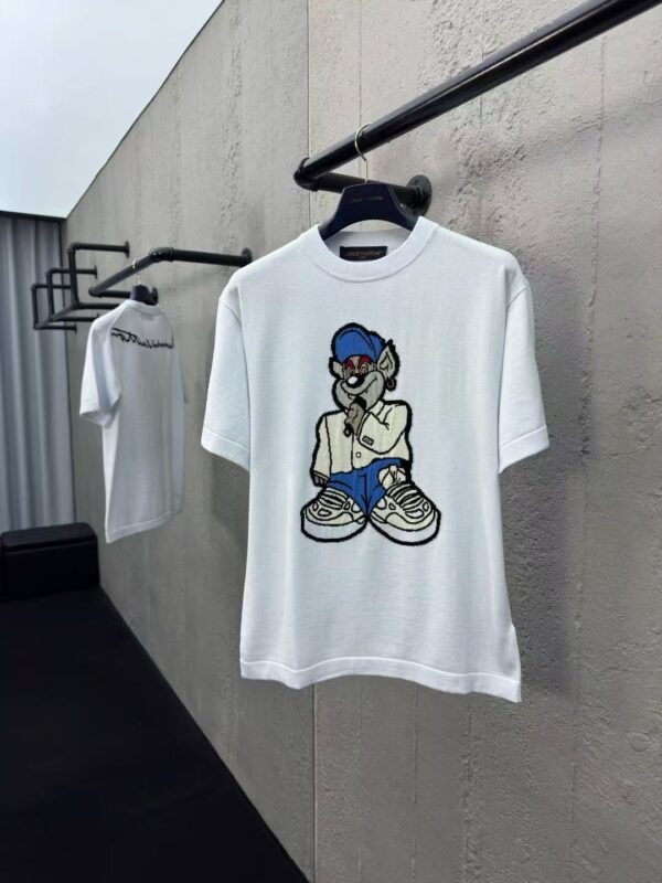 LOUIS VUITTON Cartoon Monster Knitted Short Sleeves - 图片 3