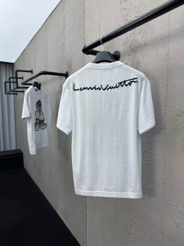 LOUIS VUITTON Cartoon Monster Knitted Short Sleeves - 图片 4