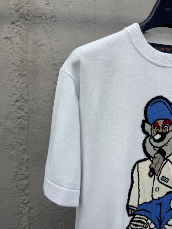LOUIS VUITTON Cartoon Monster Knitted Short Sleeves - 图片 5