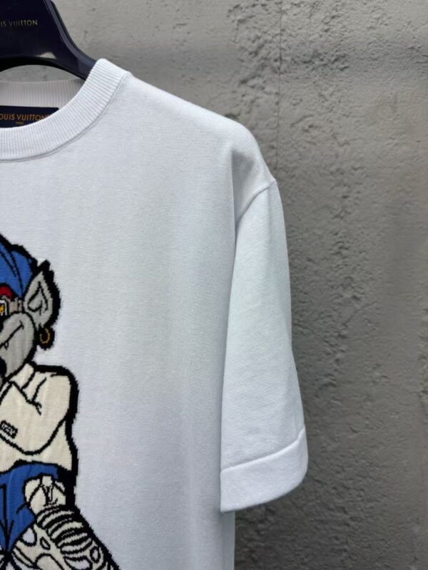 LOUIS VUITTON Cartoon Monster Knitted Short Sleeves - 图片 7