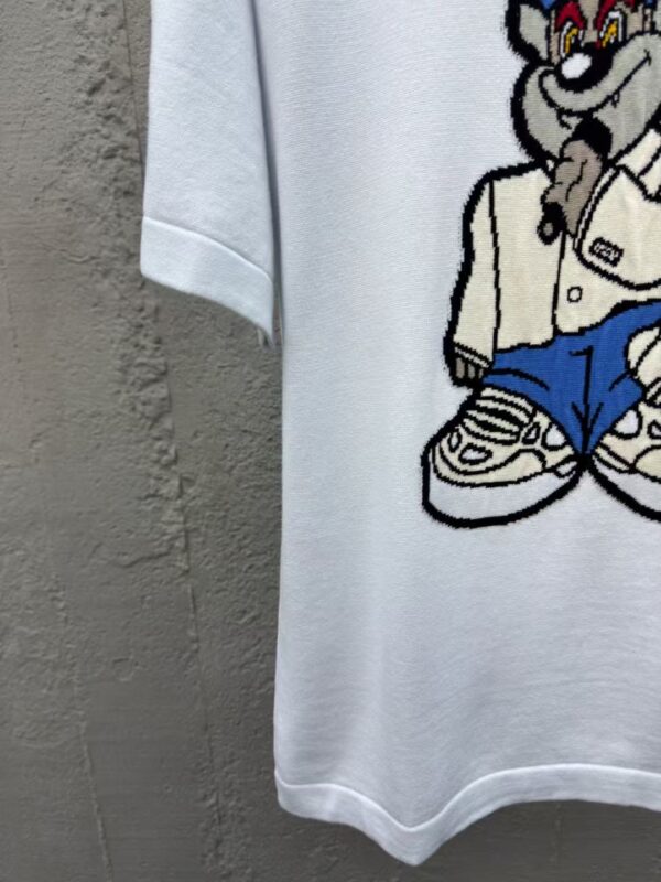 LOUIS VUITTON Cartoon Monster Knitted Short Sleeves - 图片 8