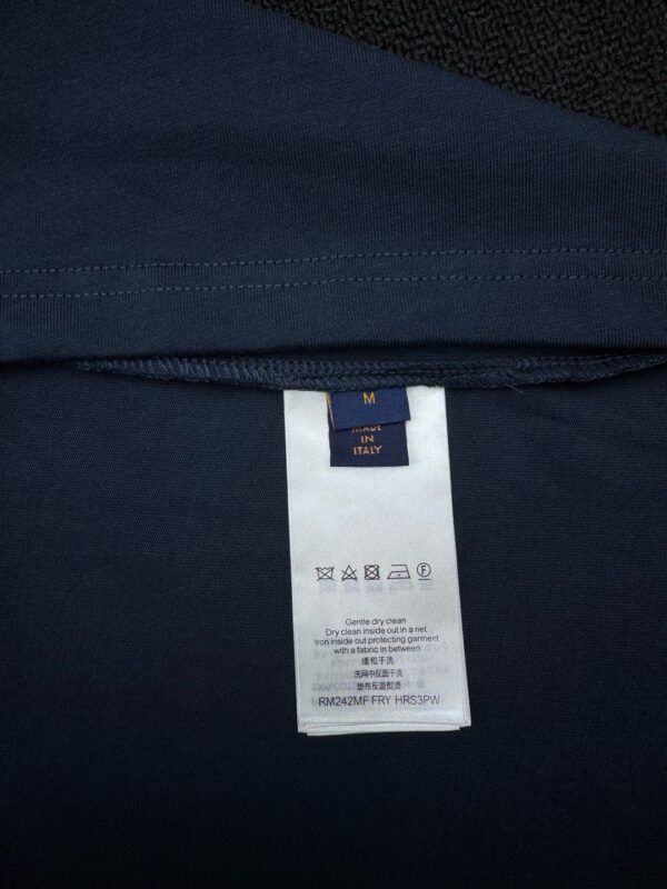 LOUIS VUITTON beaded letter short-sleeved T-shirt - 图片 12