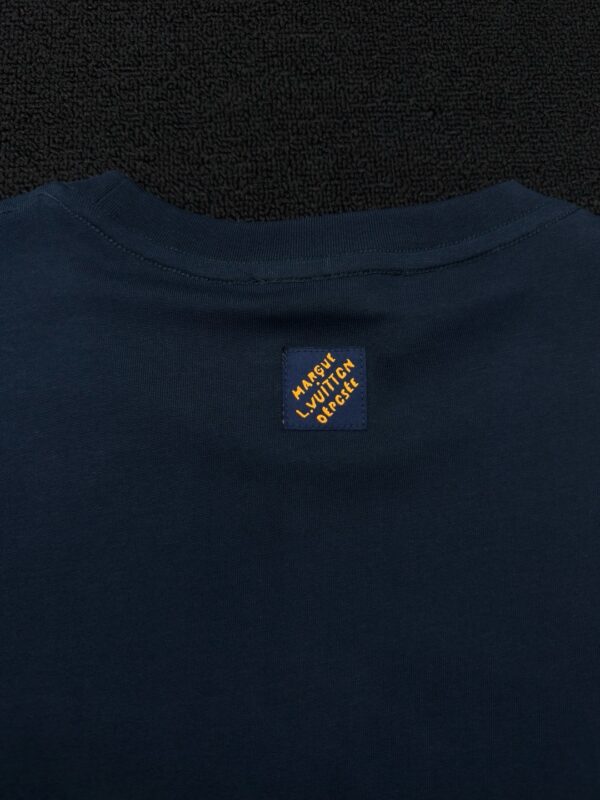 LOUIS VUITTON beaded letter short-sleeved T-shirt - 图片 11