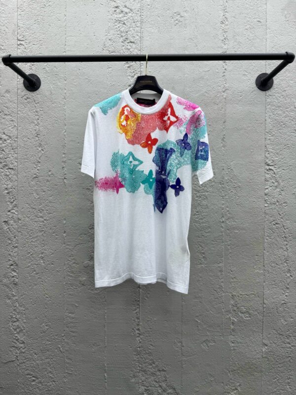 LOUIS VUITTON Cartoon Monster Knitted Short Sleeves