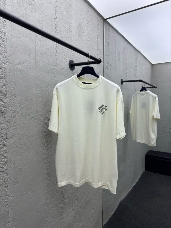 LOUIS VUITTON Embroidery letter pin short sleeves - 图片 4
