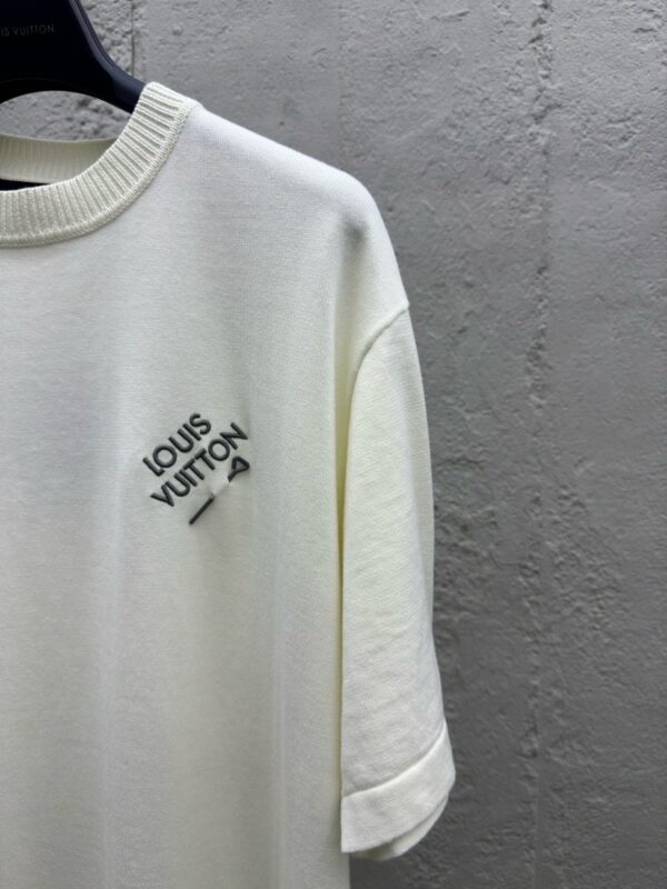 LOUIS VUITTON Embroidery letter pin short sleeves - 图片 8
