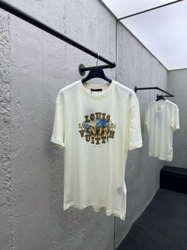 LOUIS VUITTON Western printed metal willow short sleeves - 图片 3