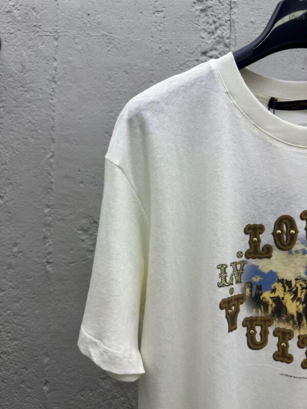 LOUIS VUITTON Western printed metal willow short sleeves - 图片 6