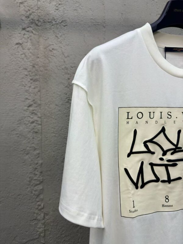 LOUIS VUITTON 1854 embroidered short sleeves - 图片 5