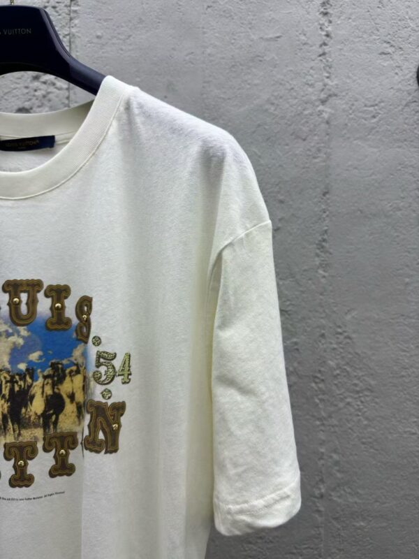LOUIS VUITTON Western printed metal willow short sleeves - 图片 7