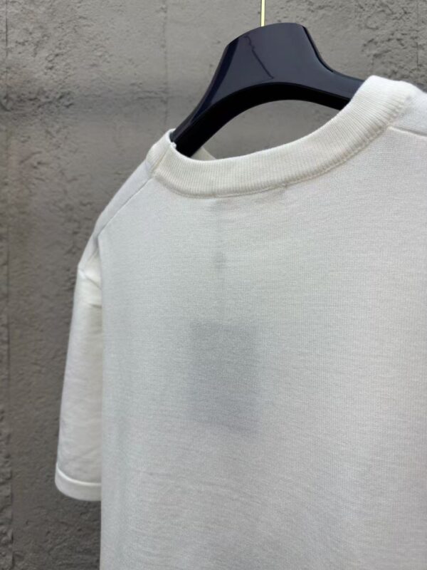 LOUISVUITTON Hot drilling letter knitted short sleeves - 图片 11