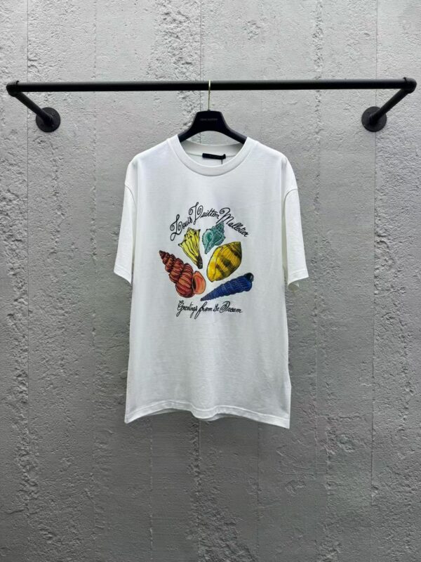 LOUIS VUITTON conch printed short sleeves