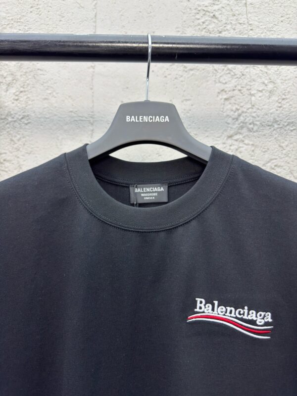 Balenciaga Coke wave embroidered short sleeves - 图片 4