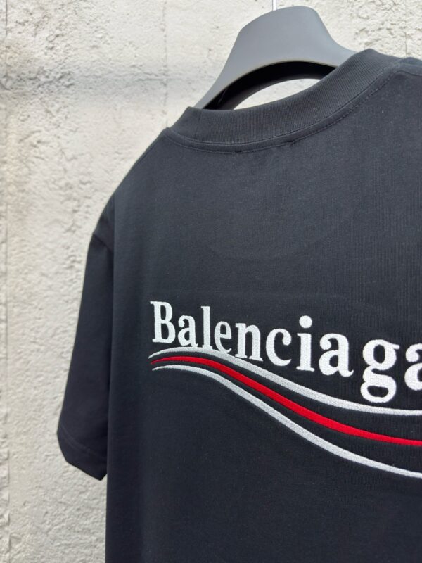 Balenciaga Coke wave embroidered short sleeves - 图片 6