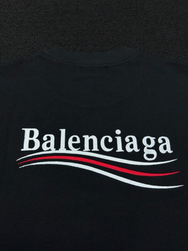 Balenciaga Coke wave embroidered short sleeves - 图片 5