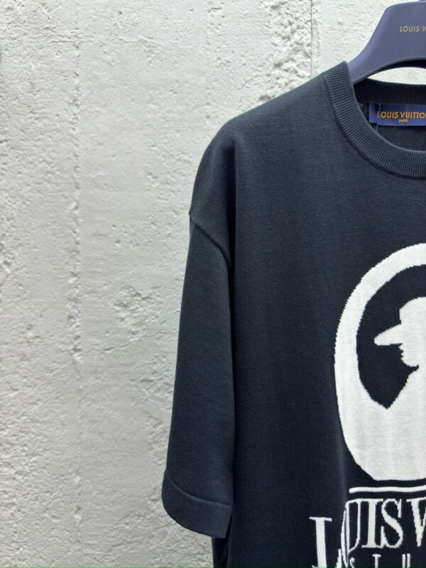 LOUIS VUITTON BLACK AND WHITE PORTRAIT SHORT SLEEVE - 图片 5