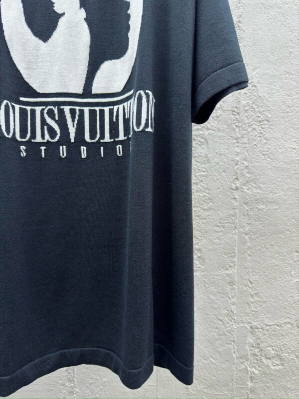 LOUIS VUITTON BLACK AND WHITE PORTRAIT SHORT SLEEVE - 图片 9