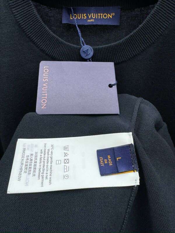 LOUIS VUITTON BLACK AND WHITE PORTRAIT SHORT SLEEVE - 图片 10