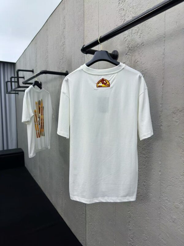 LOUIS VUITTON gold foil printed short sleeves - 图片 4