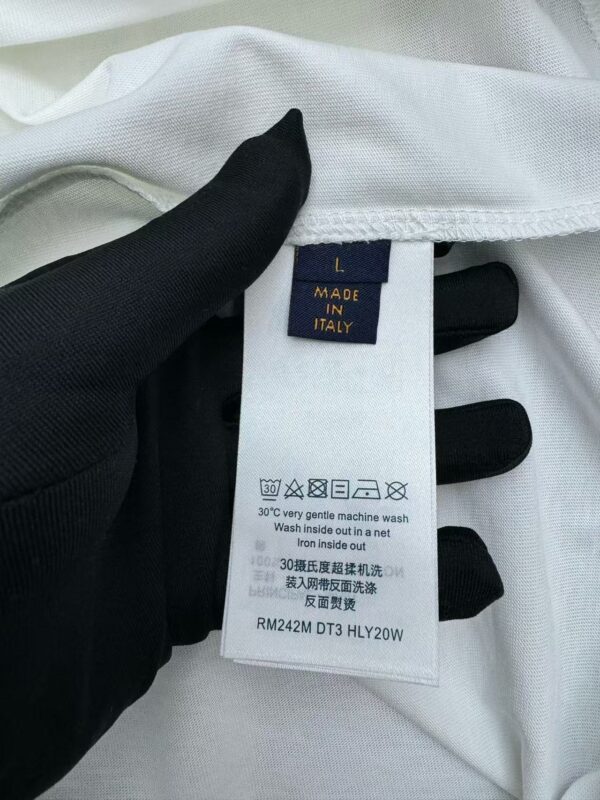 LOUIS VUITTON gold foil printed short sleeves - 图片 11