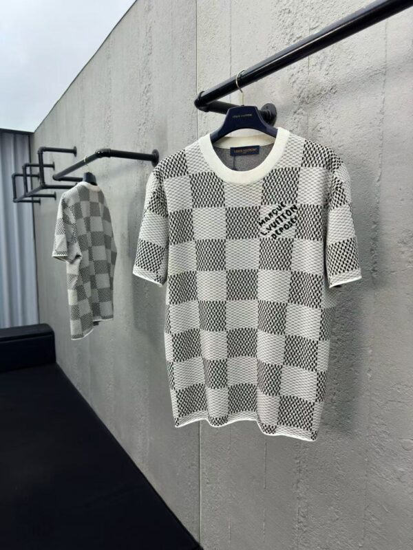 LOUIS VUITTON checkerboard wool short sleeves - 图片 3