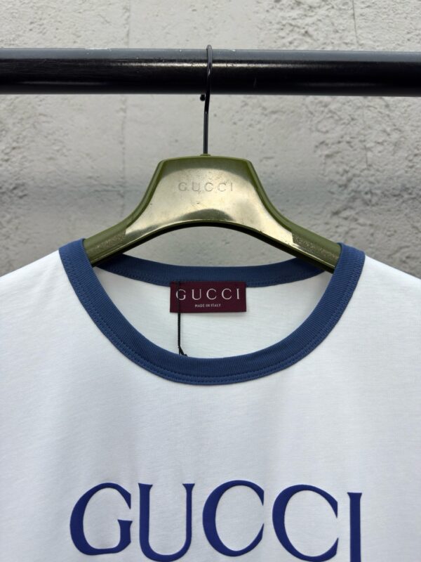 GUCCI SHORT SLEEVES WITH A WEB PRINT - 图片 7