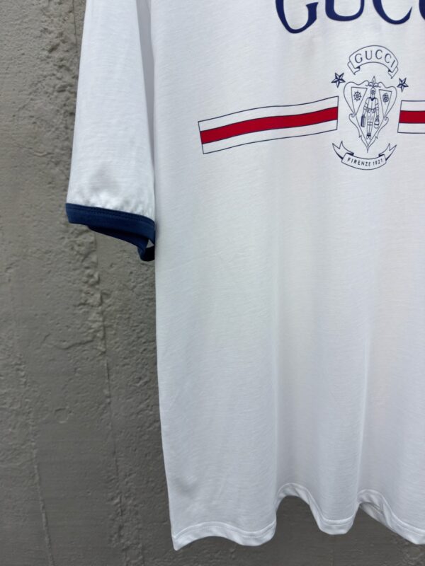 GUCCI SHORT SLEEVES WITH A WEB PRINT - 图片 9