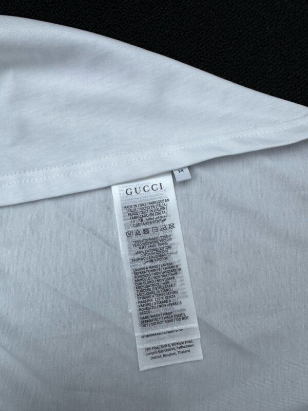 GUCCI SHORT SLEEVES WITH A WEB PRINT - 图片 11