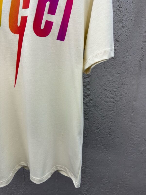 GUCCI GRADIENT MONOGRAM PRINT SHORT SLEEVES - 图片 6