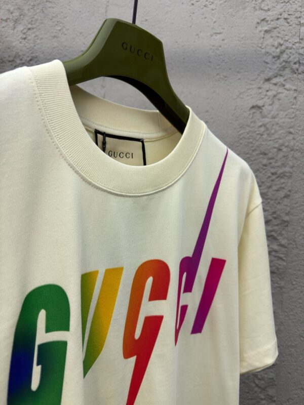 GUCCI GRADIENT MONOGRAM PRINT SHORT SLEEVES - 图片 7