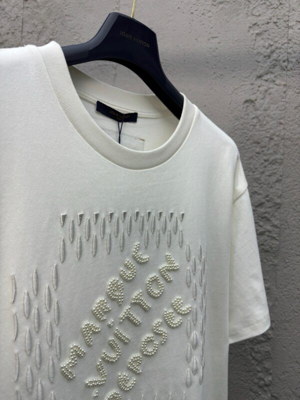 LOUIS VUITTON Embroidery beaded letter short sleeves - 图片 10