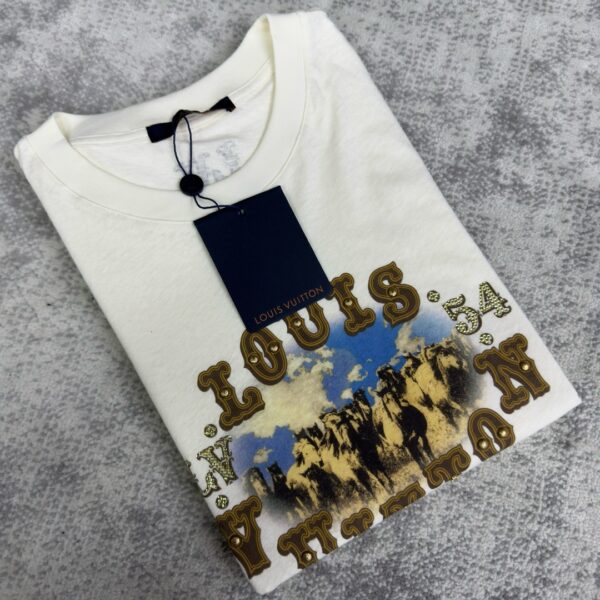 LOUIS VUITTON Western printed metal willow short sleeves - 图片 12