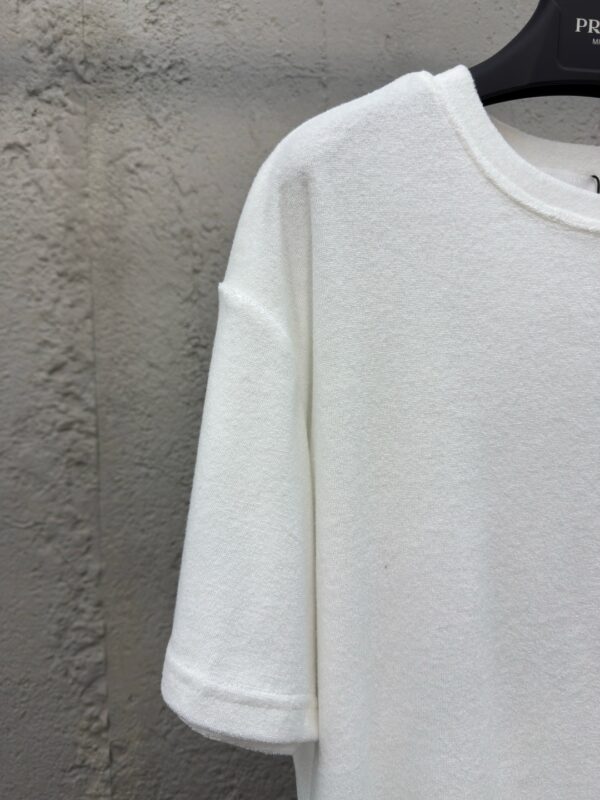 PRADA terrycloth triangle short sleeves - 图片 6