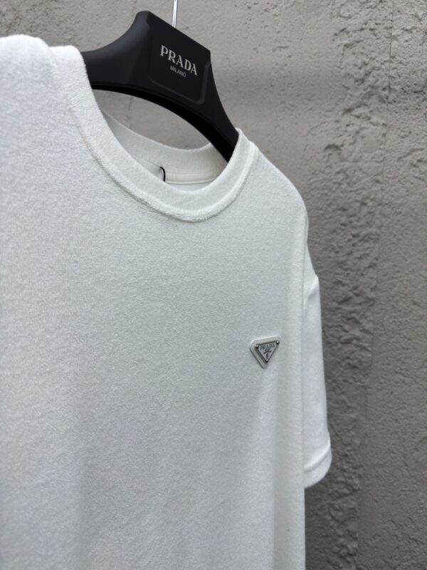 PRADA terrycloth triangle short sleeves - 图片 11