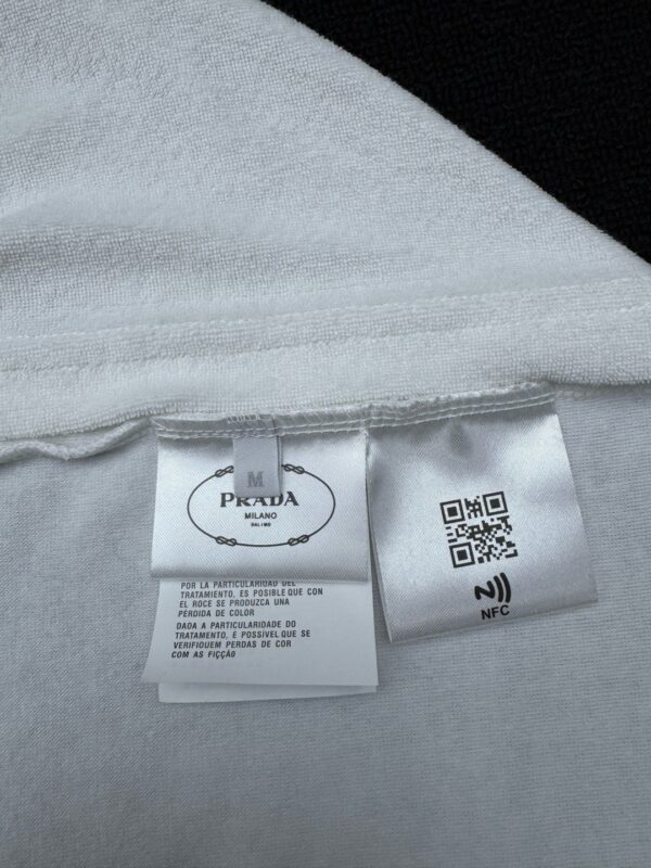 PRADA terrycloth triangle short sleeves - 图片 14
