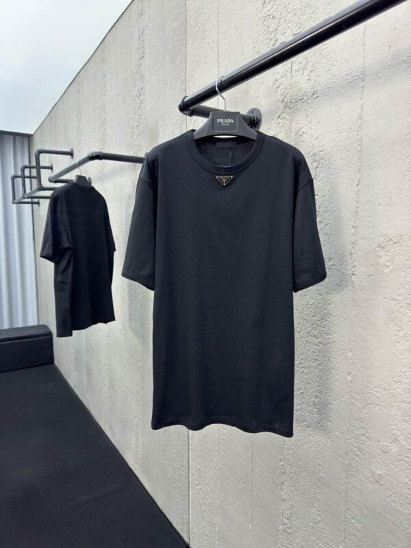 PRADA SHORT SLEEVES WITH TRIANGLE ON CHEST - 图片 10