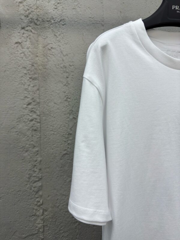 PRADA basic print crewneck short sleeves - 图片 8