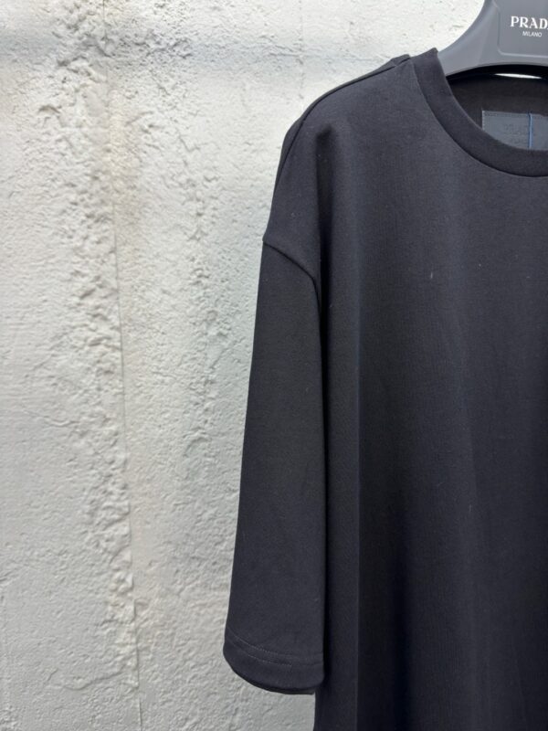 PRADA letter-laminated short sleeves - 图片 7