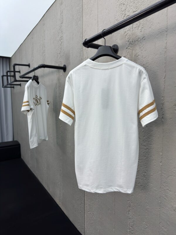 DIOR printed letter sleeves and webbing short sleeves - 图片 14