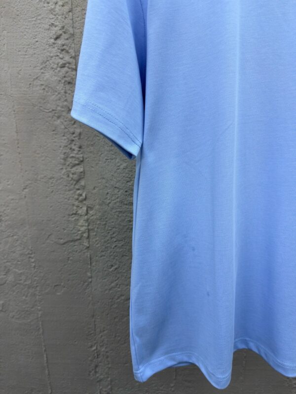 DIOR CD letter-embroidered round collar short sleeves - 图片 19