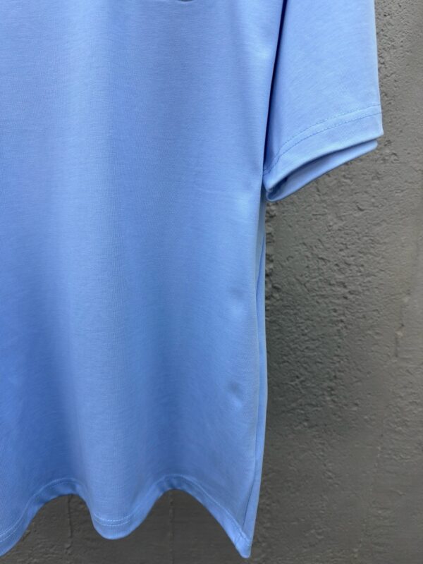 DIOR CD letter-embroidered round collar short sleeves - 图片 20