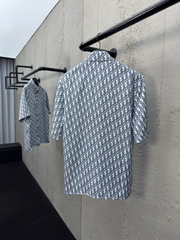 DIOR presbyopic full lettering short-sleeved shirt - 图片 4