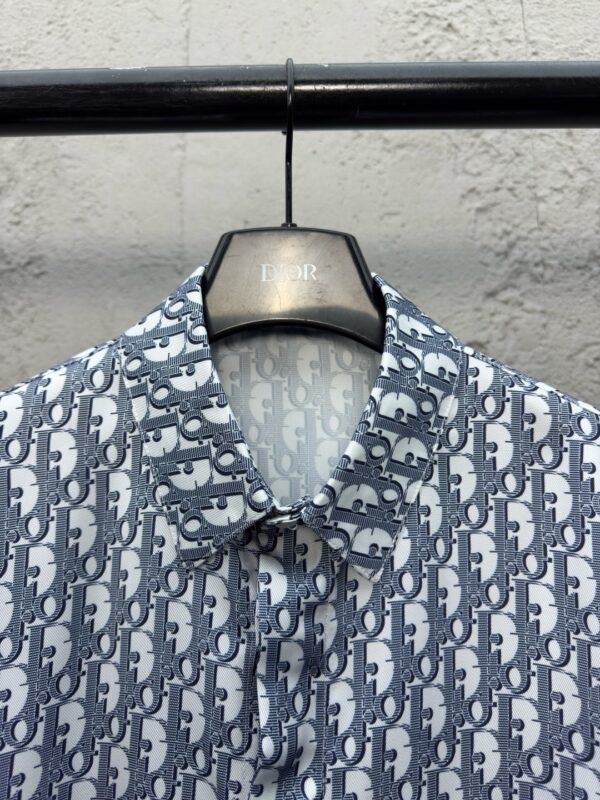 DIOR presbyopic full lettering short-sleeved shirt - 图片 7