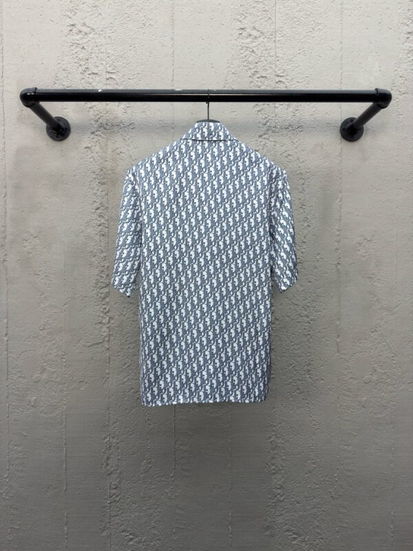 DIOR presbyopic full lettering short-sleeved shirt - 图片 2