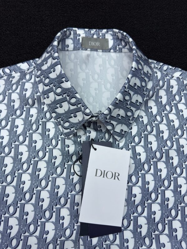 DIOR presbyopic full lettering short-sleeved shirt - 图片 12